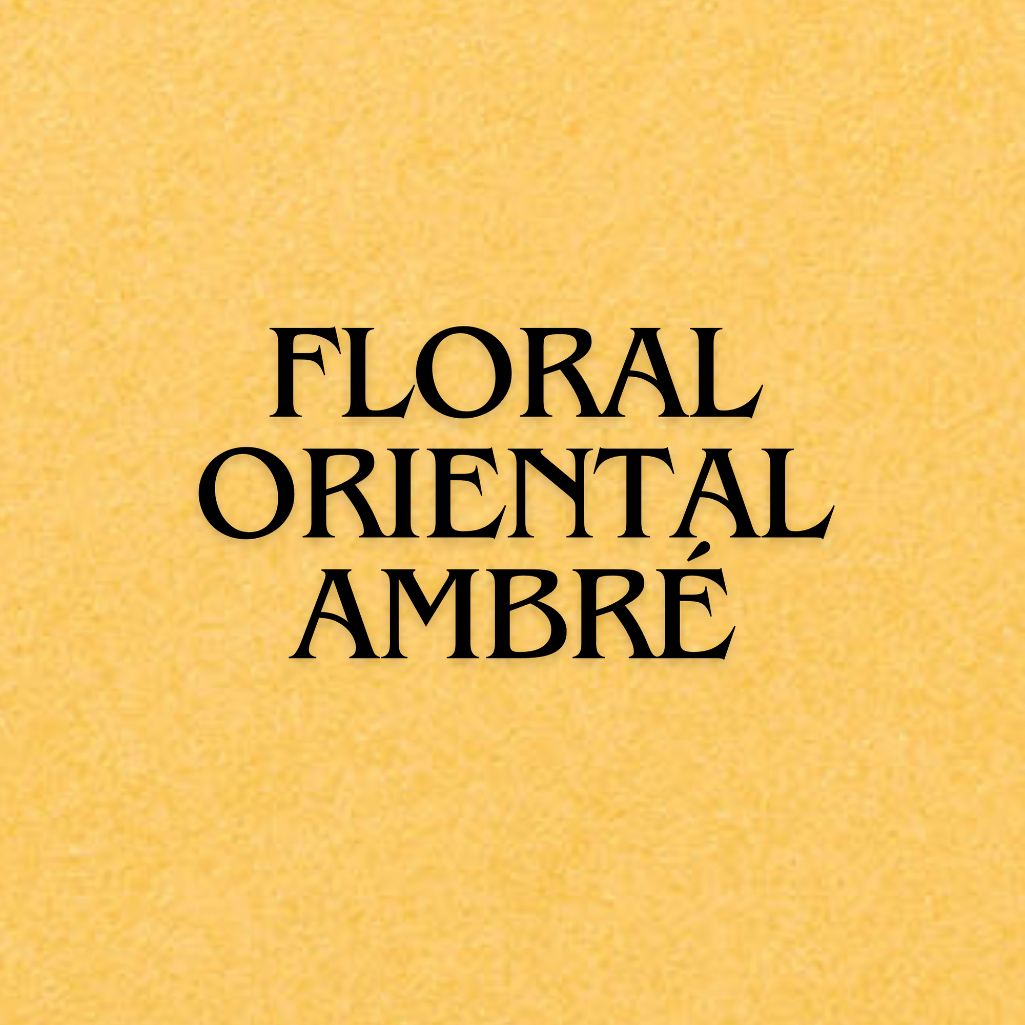 Floral Oriental Amber